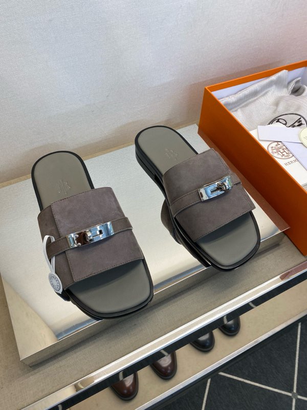 Men Hermes Slipper-206